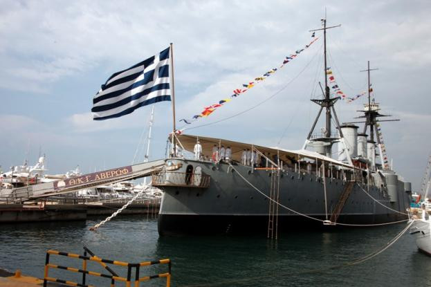 Το θωρηκτό Αβέρωφ τιμήθηκε με τον τίτλο «πλοίο του έτους 2017»